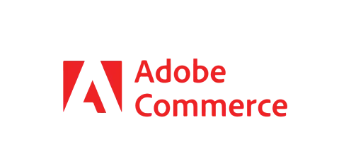 Logo de Adobe Commerce, un des partenaires technologie d'IZBERG