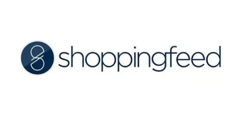 Logo de Shoppingfeed, un des partenaires technologie d'IZBERG